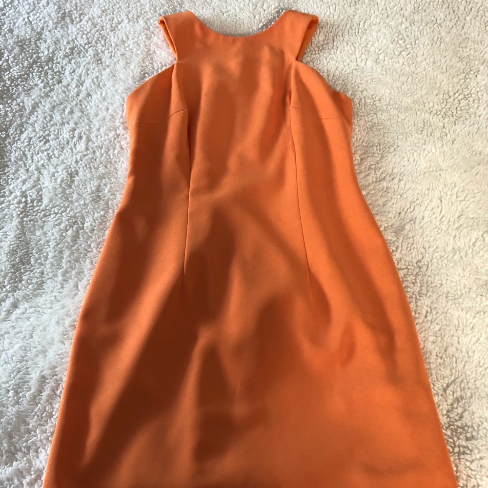 Orange Mini Dress, Laundry by Shelli Segal, Sz 2P